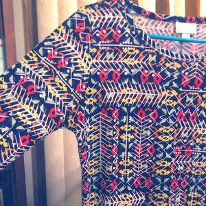 Colorful Lularoe Size Medium Dress